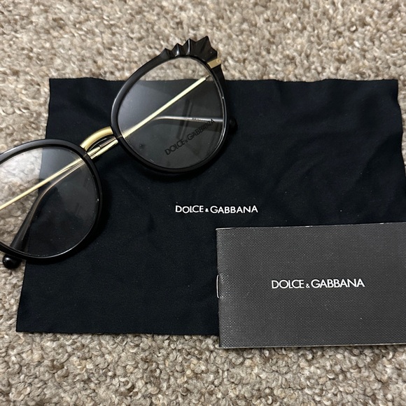Dolce & Gabbana Black Eyeglasses - Picture 5 of 5